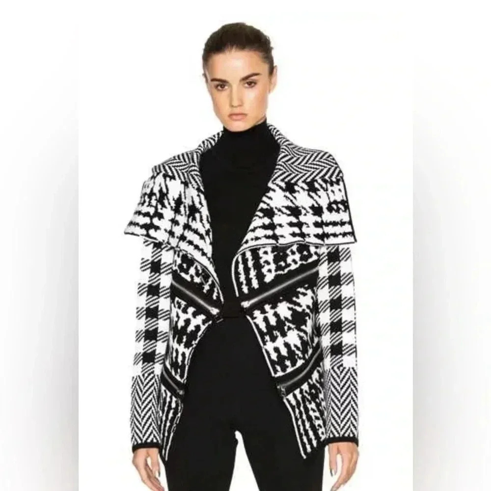 Isabel de‎ Pedro western Zip Sweater Wool blend Sz L